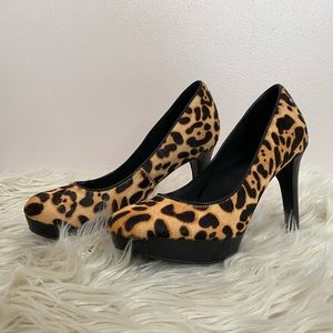 Leopard print shoes
